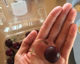 絶品☆アメリカンチェリーのチーズケーキ作り方14写真