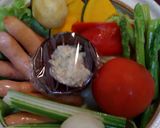 旬野菜ワイン蒸し★バーニャカウダ～〆まで作り方6写真