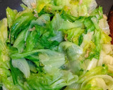 レタスとツナのさっと炒め作り方4写真