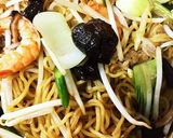 明日のランチに上海風焼きそば作り方12写真