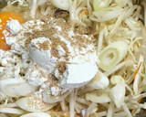 しゃきしゃきもやしのお好み焼き作り方1写真