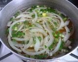 コーン・卵の中華スープに豆腐プラス！作り方4写真