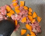 挽肉で作る！酢豚風そぼろあん！作り方1写真