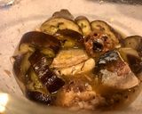 さっぱり☆なすとさば缶の焼き梅浸し作り方3写真