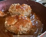 とろうま♪アボカドチーズINハンバーグ作り方6写真
