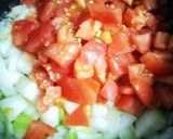 簡単♡ふかふかメカジキのトマト煮込み作り方6写真