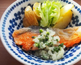 鮭のソテー♪豆乳あっさり和風ソースで♪作り方9写真