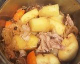 圧力鍋で時短！隠し味でコクうま肉じゃが作り方8写真