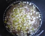 茹で塩豚の炊き込みご飯作り方3写真
