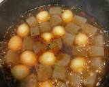 簡単！こんにゃくとうずらの煮物~煮卵~作り方4写真