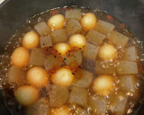 簡単！こんにゃくとうずらの煮物~煮卵~作り方4写真