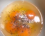 ●旨辛レッドパドロンチョリソーオムレツ●作り方1写真