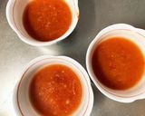 レンジ温野菜卵エビチリ味チャンプル作り方8写真
