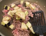 なすときのこの味噌そぼろごはん*+作り方5写真