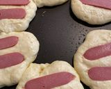 豆腐入りウインナーパンケーキふわもち作り方7写真