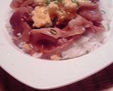 ぶたいりたま丼作り方4写真