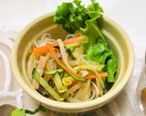 今日のご飯は唐揚げメインの晩ご飯プレート作り方3写真