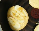 甘みが倍増！焼きバナナホットケーキ作り方5写真