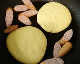甘みが倍増！焼きバナナホットケーキ作り方7写真