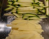 ズッキーニとじゃがいものチーズガレット作り方1写真