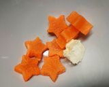 レンジで簡単★お弁当★人参グラッセ★飾り作り方2写真
