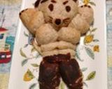 ねずみのパン⭐️ムキムキねずみ作り方9写真