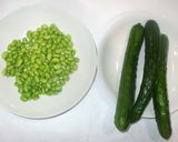 きゅうり枝豆のマリネ♪簡単夏野菜マリネ液作り方1写真