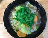 わさび菜の木の葉どんぶり作り方9写真
