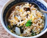 簡単即席10分チャーハンランチ★マヨなし作り方6写真