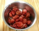 自家製いちごシロップ☆おうちでカキ氷♬作り方6写真