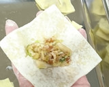 揚げたてサクサク☆美味しい揚げワンタン♬作り方4写真
