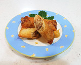 揚げたてサクサク☆美味しい揚げワンタン♬作り方12写真
