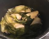 手羽中とチンゲン菜の中華風煮込み作り方3写真
