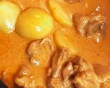 豚バラ肉とジャガイモのレッドカレー煮込み作り方5写真