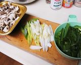鶏の出汁が美味☆ニラと揚げのうどん作り方3写真