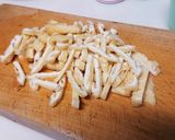 鶏の出汁が美味☆ニラと揚げのうどん作り方4写真