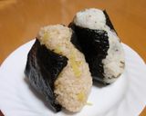 漬物・マヨおにぎり作り方3写真