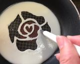 【簡単】キャラ弁 薔薇 薄焼き卵作り方12写真