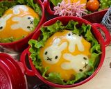 【簡単】キャラ弁 薔薇 薄焼き卵作り方20写真