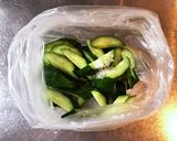 きゅうりとベーコンのわさび醤油炒め作り方2写真