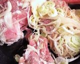 超簡単！細豚肉のネギ葱塩焼きの下準備★作り方7写真