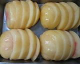 簡単♪冷凍パイシートで桃のタルト♪作り方2写真