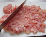 鶏ムネ肉のしょうが焼き(サッパリ味)作り方3写真