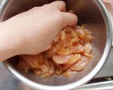 鶏ムネ肉のしょうが焼き(サッパリ味)作り方5写真