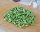 豚ひきといんげんの豆鼓炒めごはん作り方2写真