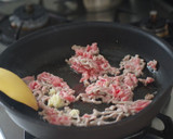 豚ひきといんげんの豆鼓炒めごはん作り方3写真