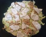 餃子deお好み焼き作り方5写真