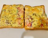 食パンアレンジ！チーズサラダサンド作り方5写真