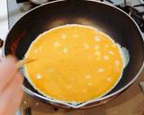 自炊飯　ふわふわ卵＋エノキと人参の和風餡作り方4写真