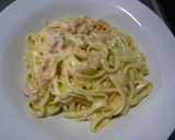 鮭クリーム＆チーズパスタ作り方3写真